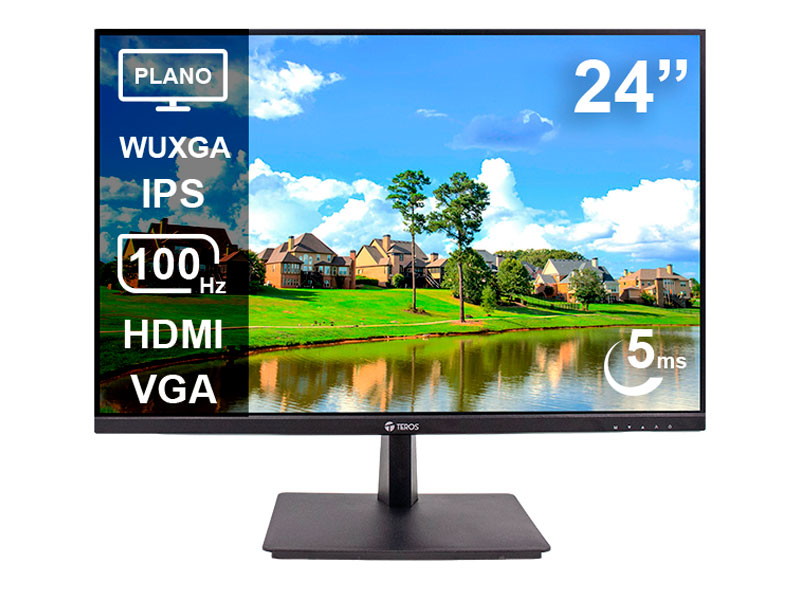 MONITOR TEROS LED IPS TE-2420CS 24
