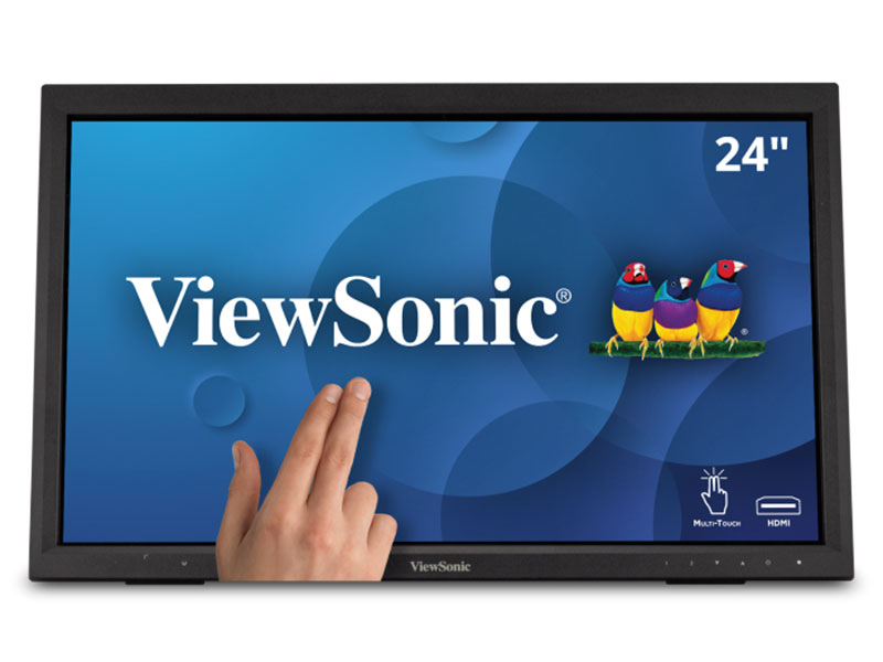 MONITOR VIEWSONIC LCD TD2423D TOUCH 24/ HDMI/ DP/ VGA/ USB