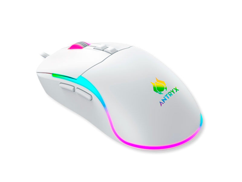 MOUSE ANTRYX GAMING RGM-M760WE USB WHITE