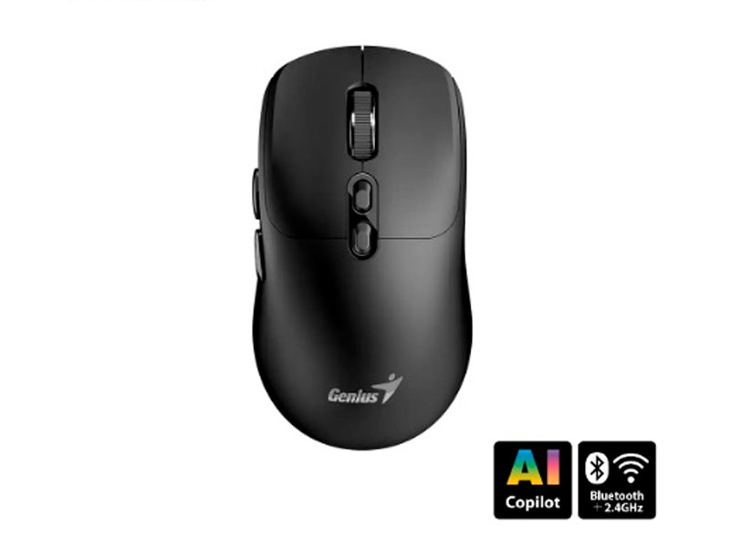 MOUSE GENIUS NX-8080S BLACK BT AI COPILOT WIRELESS 31030042400