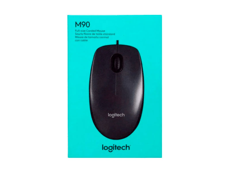 MOUSE LOGITECH OPTICO USB M90