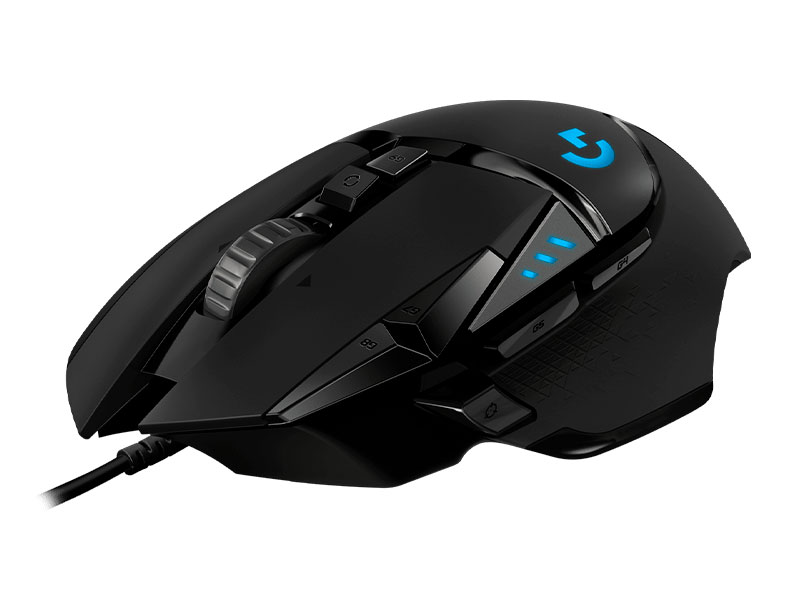 MOUSE LOGITECH G502 HERO 16000 DPI RGB 910-005469 BLACK