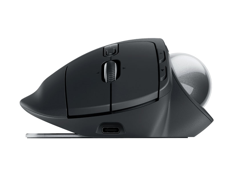 MOUSE LOGITECH MX ERGO S TRACKBALL WIRELESS BLACK