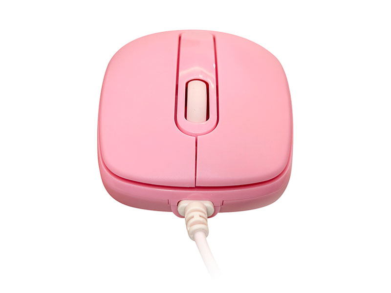 MOUSE TEROS TE-1221S USB PINK