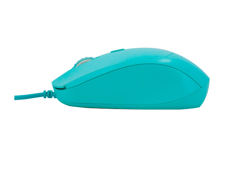 MOUSE TEROS TE-1227S OPTICO USB DPI  800-1200-1600 4 BOTONES VERDE
