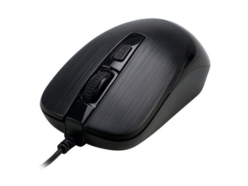 MOUSE TEROS TE-5076N 1600DPIBUSB BLACK