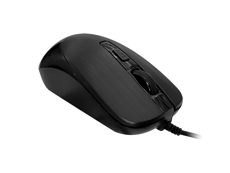 MOUSE TEROS TE-5076N 1600DPIBUSB BLACK