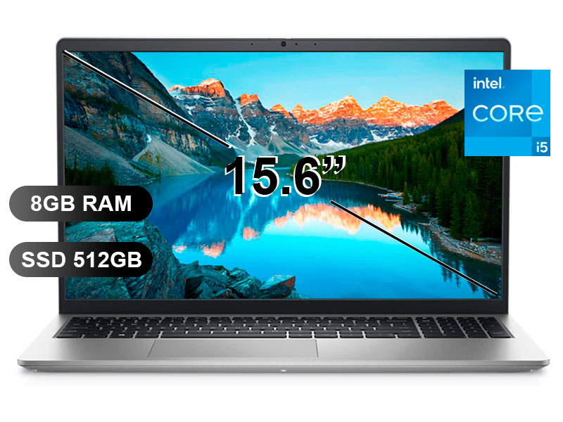 LAPTOP DELL INSPIRON 15 3000 3520/ I5-1235U/ 8GB/ SSD512GB/ 15.6/ HKG75 /FREE
