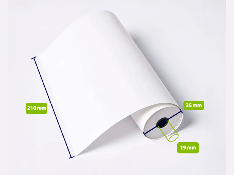 PAPEL  CONTOMETRO TERMICO 210X35MM P/LOPEN NT-80/LN-83