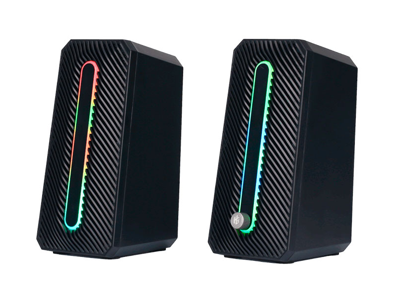 PARLANTE HALIOM GAMER HA-S270 RGB USB 2.0