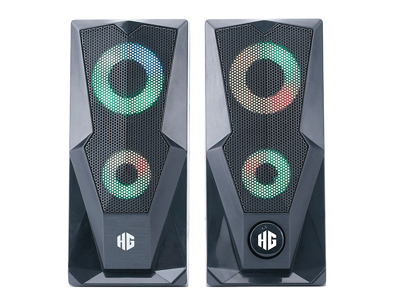 PARLANTE HALION GAMER HA-S229 USB 2.0 LED 7 COLERES