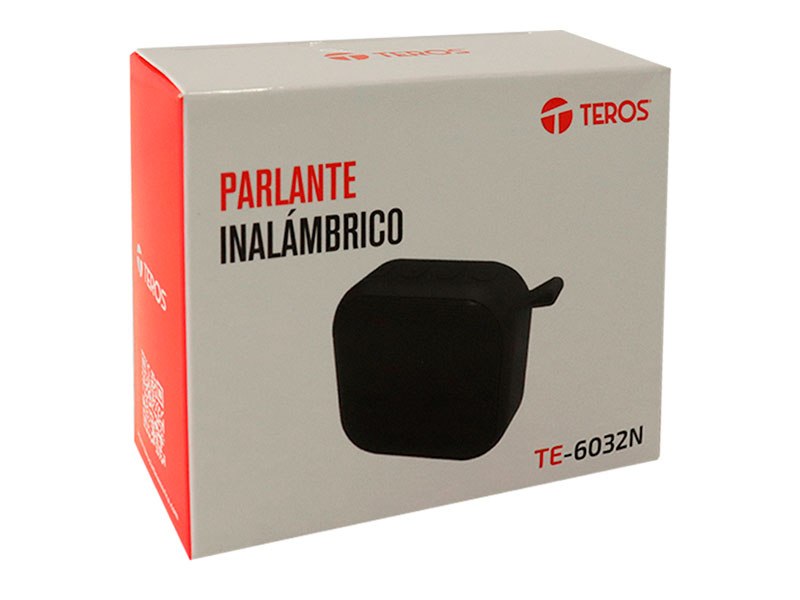 PARLANTE TEROS TE-6032N BT 5W 400MAH NEGRO