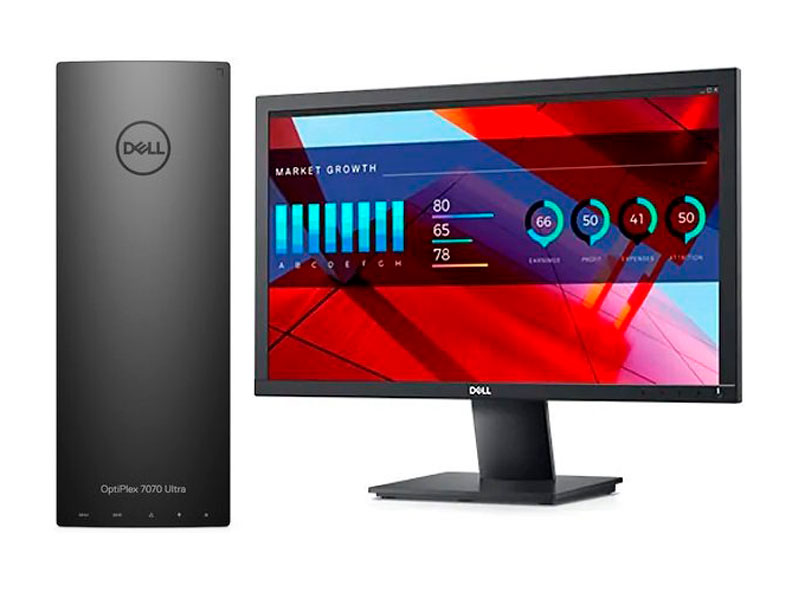 PC DELL OPTIPLEX 7070 CI5-8265U/8GB/1TBW10PROP/ + MONITOR DELL P2219H