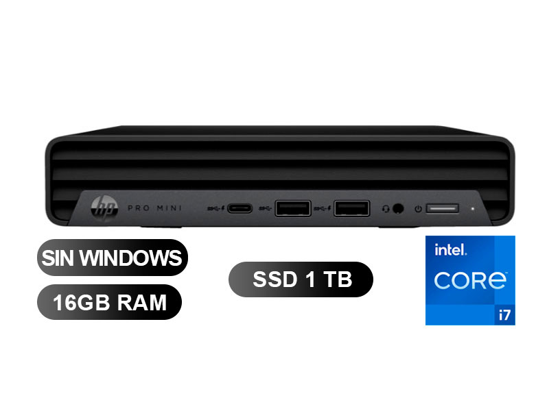 PC HP MINI PRO 400 G9  I7-12700T/ 16GB/ SSD1TB/ FREE/ 8K3Z9LA
