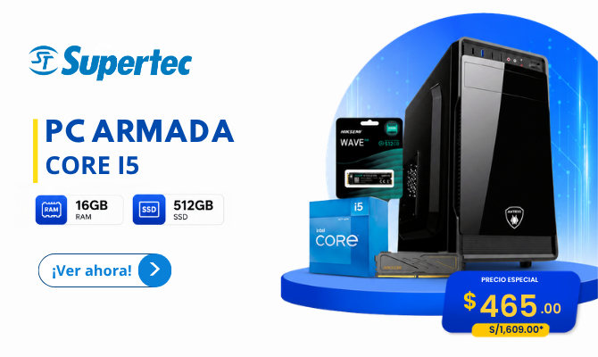 pc armada i5 16GB ram 512GB ssd expandible