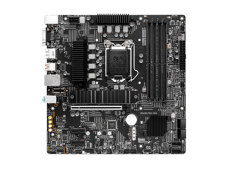 PLACA MSI B560M-PRO-VDH LGA1200  DDR4 128GB 5066MHZ HDMI VGA DP