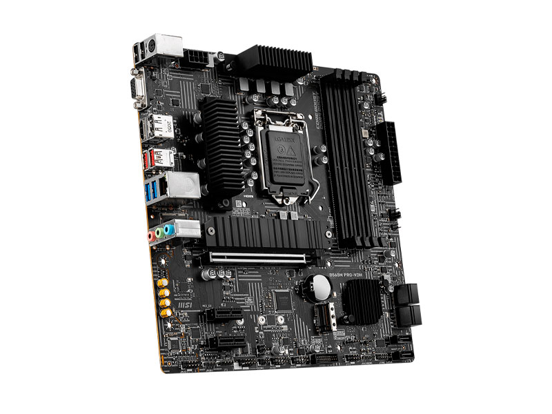 PLACA MSI B560M-PRO-VDH LGA1200  DDR4 128GB 5066MHZ HDMI VGA DP