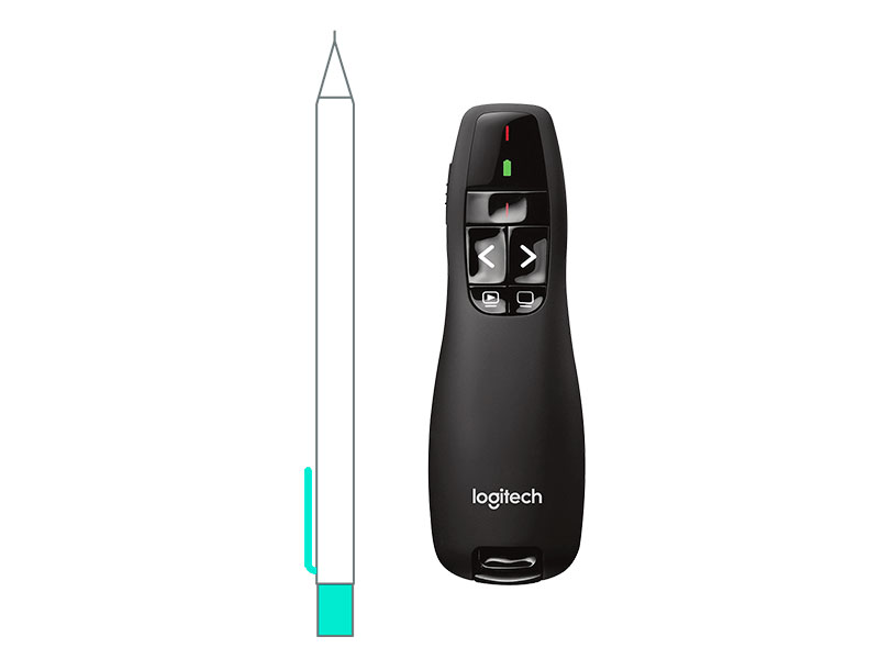 PRESENTADOR LOGITECH R400 WIRELES