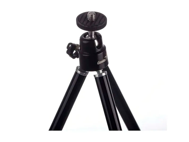 TRIPODE GENIUS PARA WEBCAM 25.1 CM BLCAK/ SILVER 31250016400