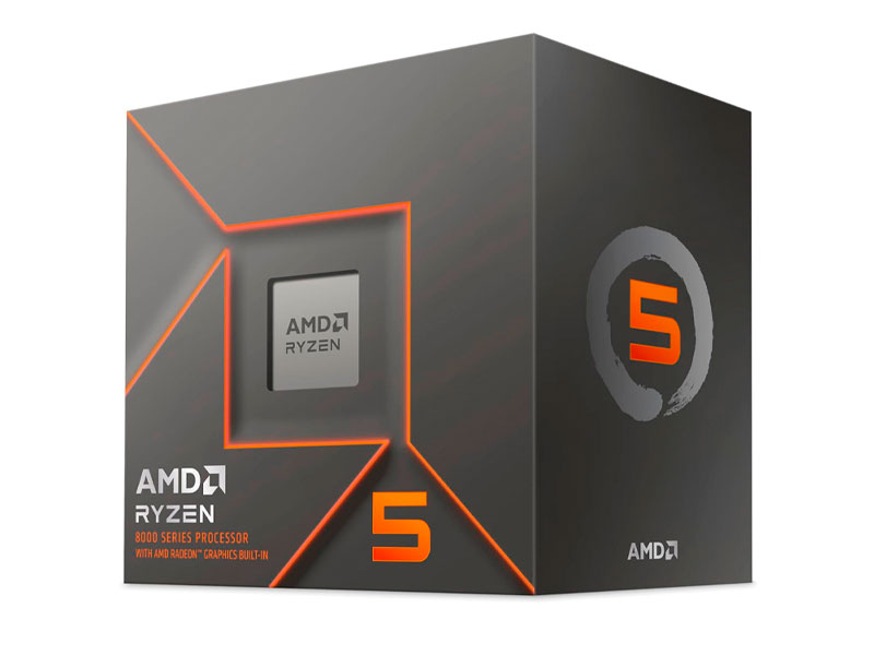 PROCESADOR AMD RYZEN 5 8500G 3.50/ 5.3GHz 16MB L3 8-Core/ 6-CORE 65W