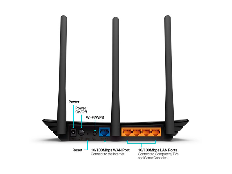 ROUTER TP-LINK  TL- WR940N 450MBPS
