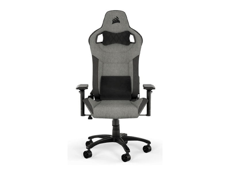 SILLA CORSAIR GAMINGT3 RUSH FABRIC CHAIR GRAY/ WHITE CF-9010058-WW