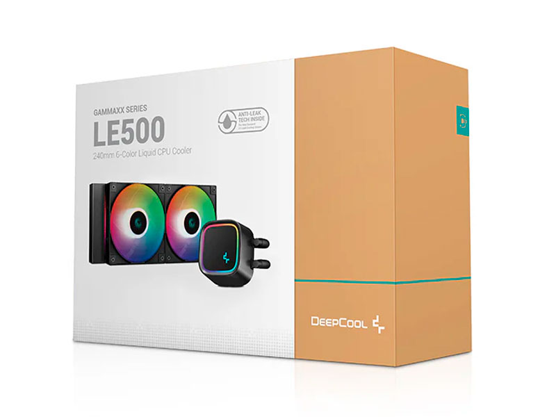 SISTEMA DE ENFRIAMENTO LIQUIDO DEEPCOOL LE500  2 VENTILADORES