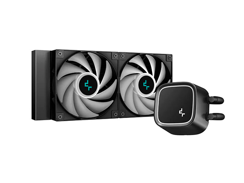 SISTEMA DE ENFRIAMENTO LIQUIDO DEEPCOOL LE500  2 VENTILADORES