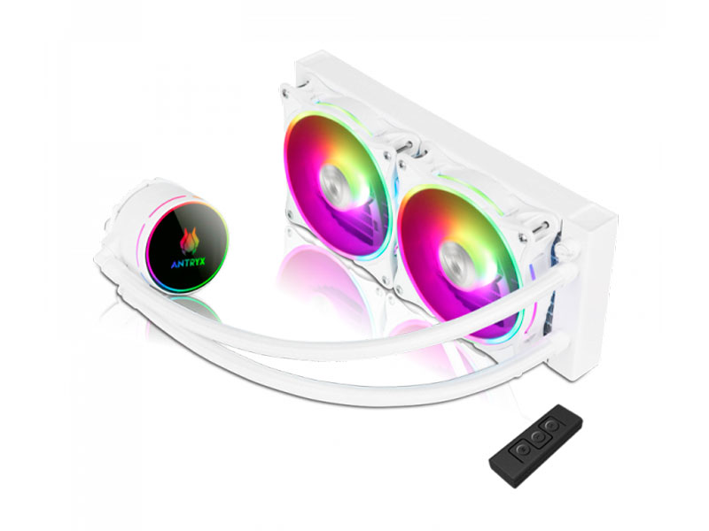 SISTEMA DE REFRIGERACION LIQUIDA ANTRYX TRITON EVO 240 WHITE ARGB AWC-TE240W