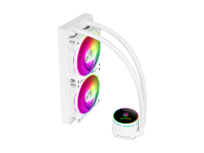 SISTEMA DE REFRIGERACION LIQUIDA ANTRYX TRITON EVO 240 WHITE ARGB AWC-TE240W