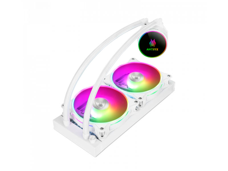 SISTEMA DE REFRIGERACION LIQUIDA ANTRYX TRITON EVO 240 WHITE ARGB AWC-TE240W