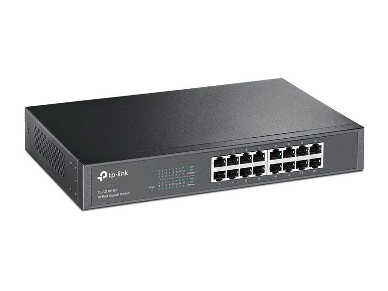 SWITCH TP-LINK 16PORT 10/100/1000 GIBABIT TL-SG1016