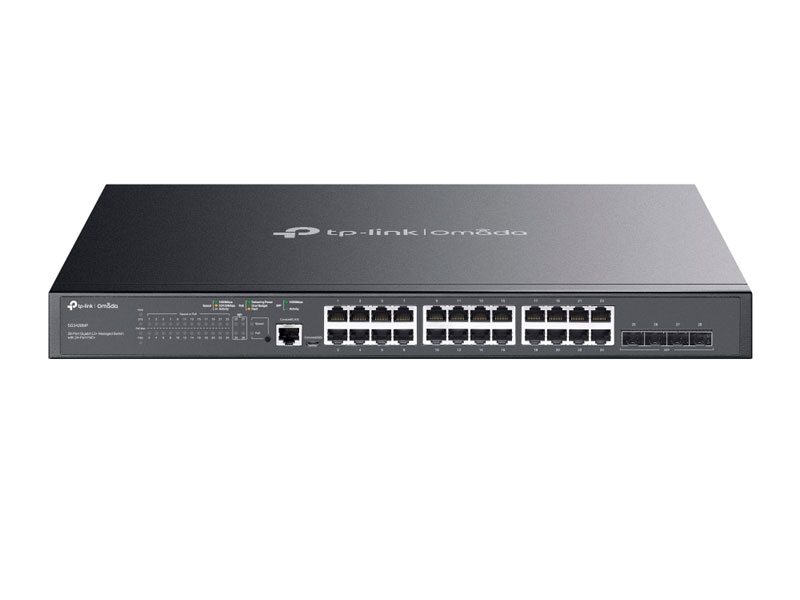 SWITCH TP-LINK OMADA SG3428MP 28PORT GIGABIT L2+ 24-PORT POE+