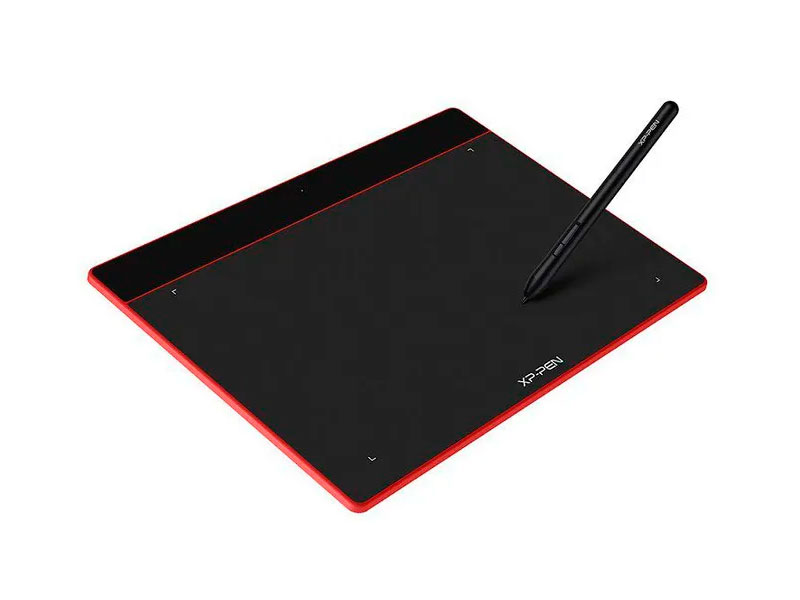 TABLETA GRAFICA XP-PEN DECO FUN S CT640-ROJO CARMIN