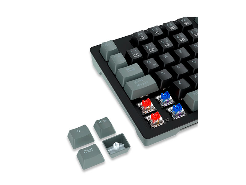 TECLADO Y MOUSE ANTRYX GAMING MECANICO GC-5500 BLUE AGC-5500KBL-XX