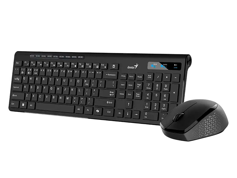 TECLADO Y MOUSE GENIUS SLIM STAR 8230 AI COPILOT WIRELES BT 31340015401