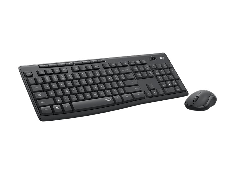 TECLADO Y MOUSE LOGITECH MK295 SILENT BLACK WIRELESS
