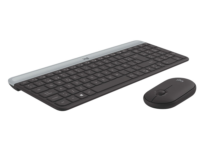 TECLADO Y MOUSE LOGITECH SLIM MK470 WIRELESS / BLACK