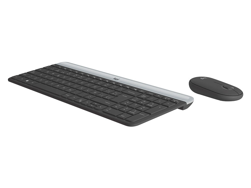TECLADO Y MOUSE LOGITECH SLIM MK470 WIRELESS / BLACK
