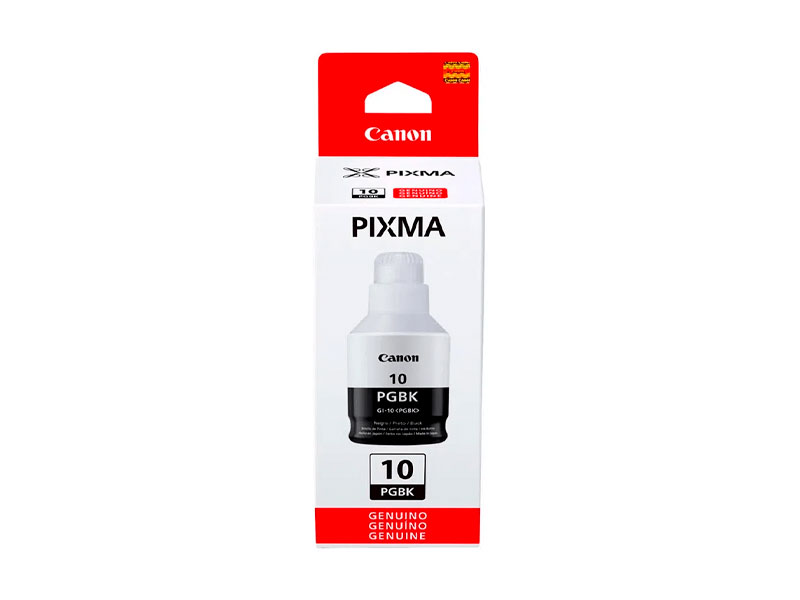 TINTA CANON GI-10PGBK BLACK P/G510/G5011/G6010/G6011