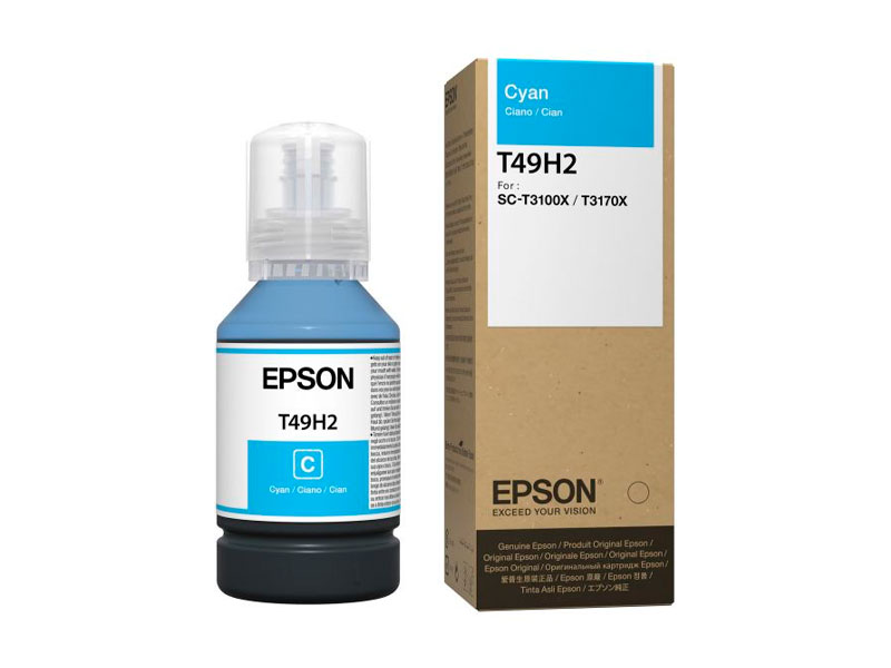 Tinta Epson T49M Black Cian Magenta Yellow SureColor F170 / F570 / F571  140ml