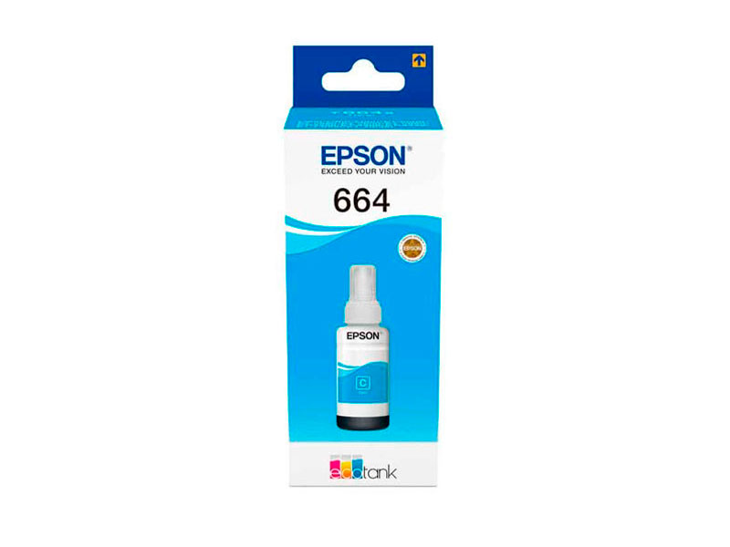 TINTA EPSON T664220 CYAN P/ L350/ L210