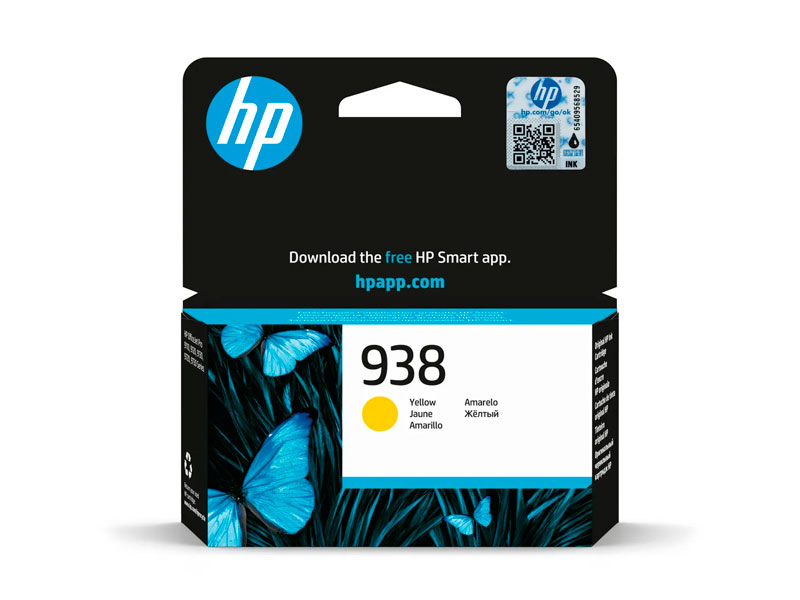 TINTA HP 4S6X7PL (938) YELLOW (OJP 9130) 800 PGS