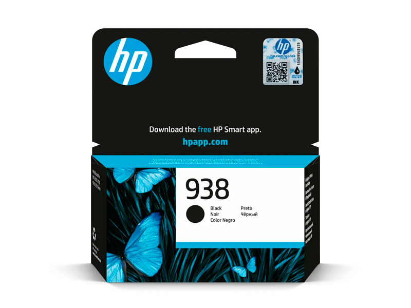 TINTA HP 4S6X8PL (938) BLACK (OJP 9130) 1250 PGS