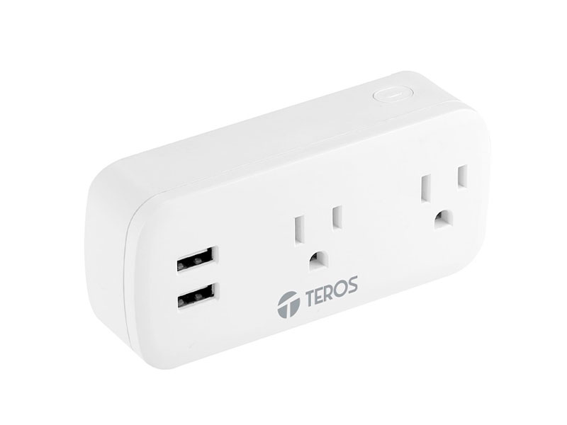 TOMACORRIENTE SMART TEROS TE-9102W 2 TOMAS 2 USB  WIRELESS