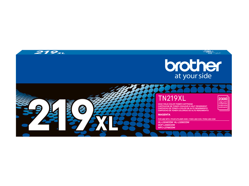 TONER BROTHER TN-219XL MAGENTA P /L3560/ L3760/ L3280 2.3KPG