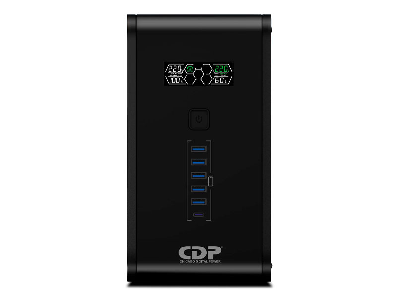 UPS CDP R-SMART751I 750VA/ 375W 20 MIN 10 SALIDAS