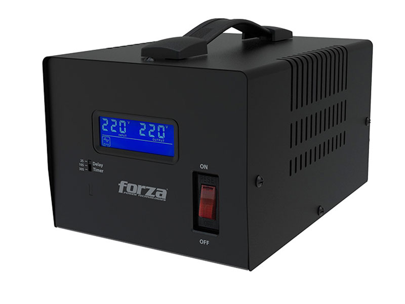 ESTABILIZADOR FORZA FVR-6002 6000VA/3000W 220V NEMA 50/65HZ